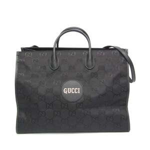 GUCCI Black Leather Shoulder Bag